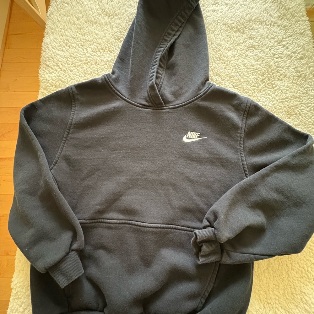 Nike Boys Black Hoodie | Unisex